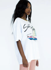 Saint Tropez White Tee