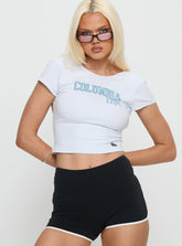 Columbia Comeback Top White