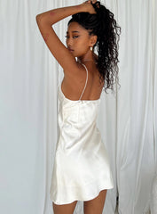 Marilyn Mini Dress Champagne