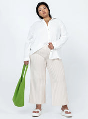 Mahalia Shirt White Curve