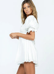 Gemi Romper White