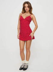 Chara Mini Dress Red