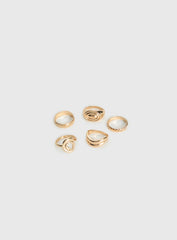 Montserrat Ring Pack Gold
