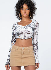 Pressman Top White / Black