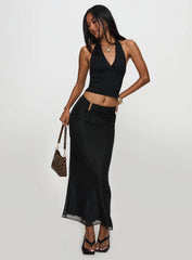 Satine Maxi Skirt Black