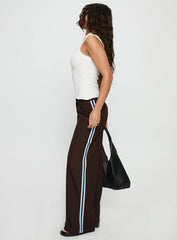Wendi Tipping Suit Pant Brown / Blue