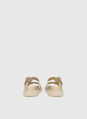 Roxxie Sandals Beige Linen
