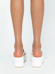 Voodoo Sandals White