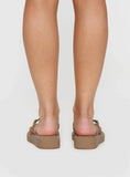 Riki Mini Belt Sandals Tan