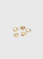 Montserrat Ring Pack Gold