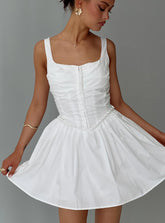 Wild Ideas Mini Dress White