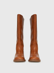 Madisson Knee High Boots Brown