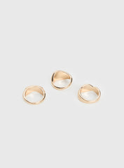 Loveliness Ring Pack Gold