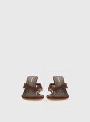 Ameliah Tassel Heels Brown