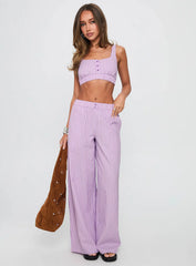 Malokai Wide Leg Set Multi Pink