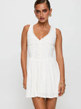 Loveluck Lace Mini Dress White