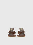 Ameliah Tassel Heels Brown