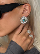 Arivelle Stud Earrings Silver