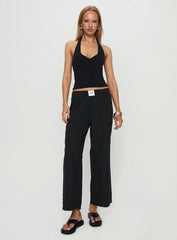 Beach House Pants Black