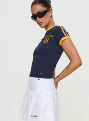 UCSD Goalie Baby Tee Navy