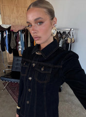 Rider Denim Jacket Dark Denim