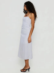 Shining Mirrors Set White / Black Polka