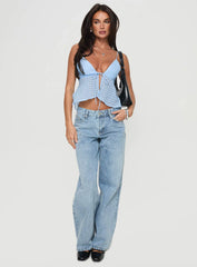 Elizaveta Top Blue