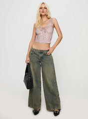 Megumi Key Hole Top Mutli