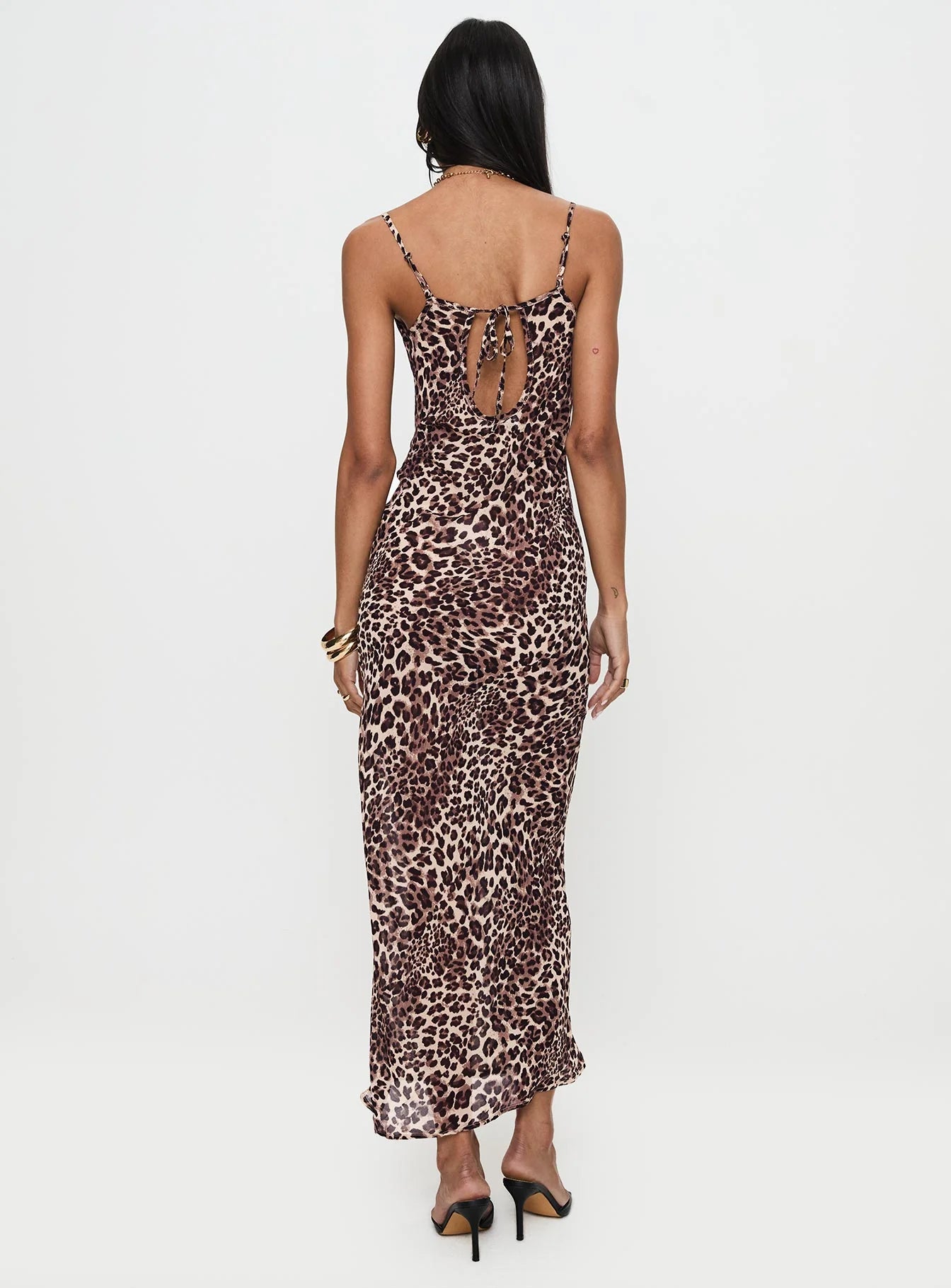 Paolina Maxi Dress Leopard