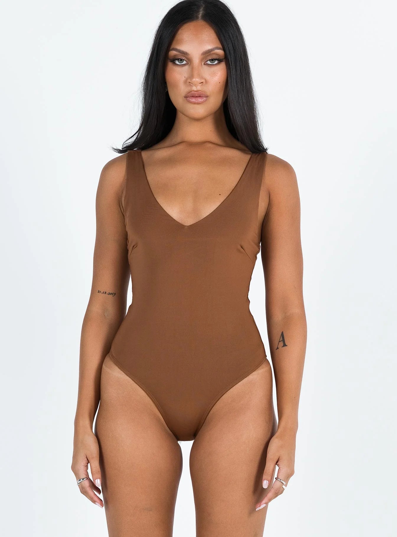 Sosie Bodysuit Brown