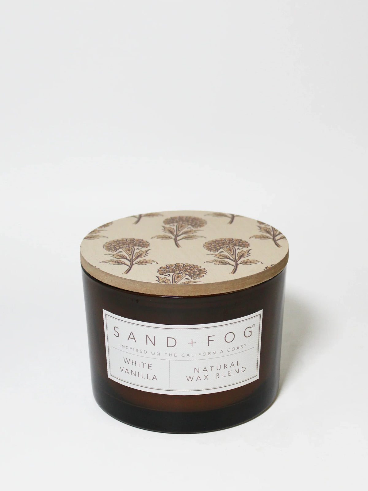 White Vanilla 12 oz scented candle