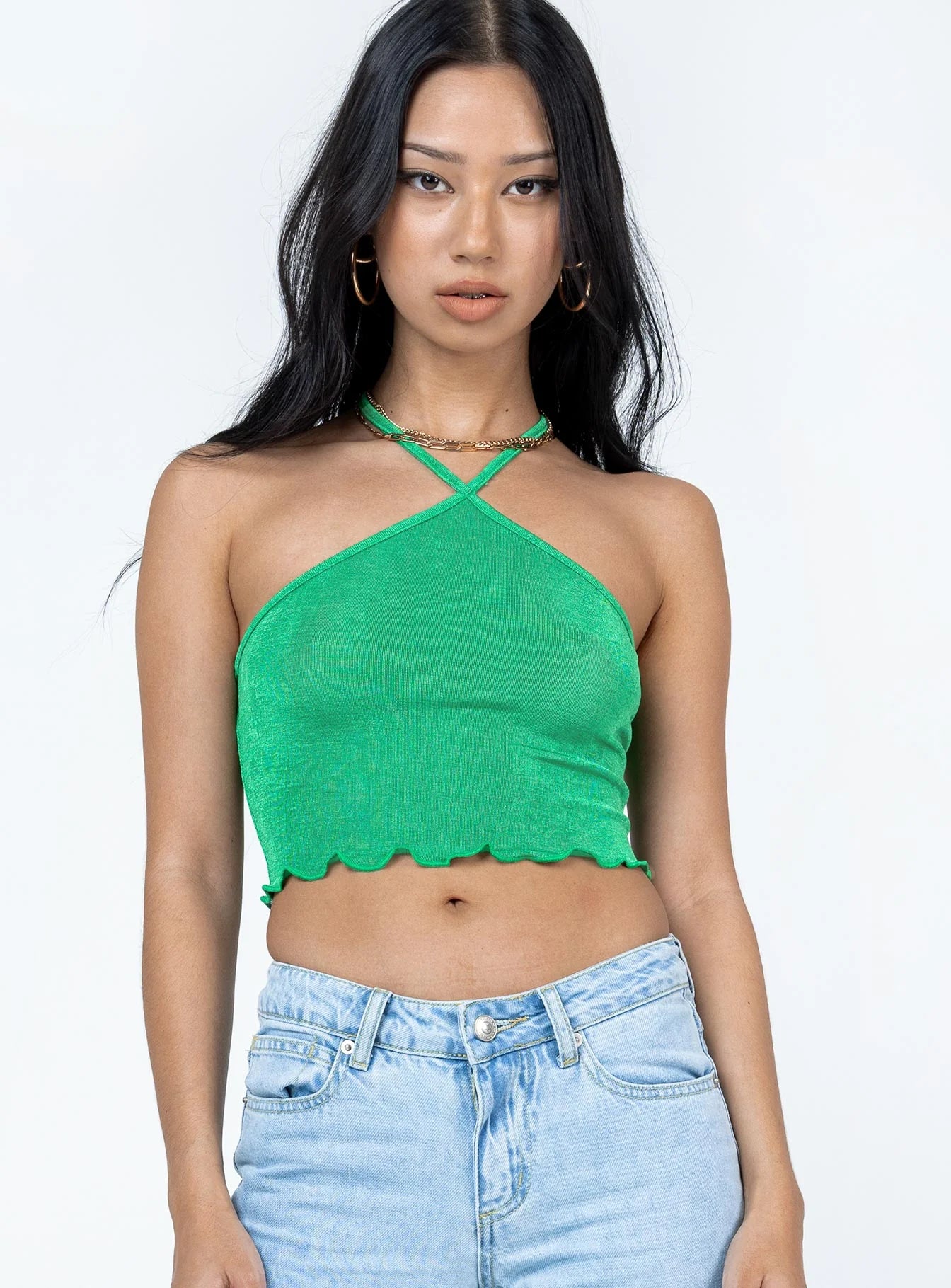 Sylvester Top Green