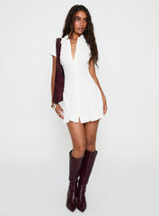 Covey Mini Dress White