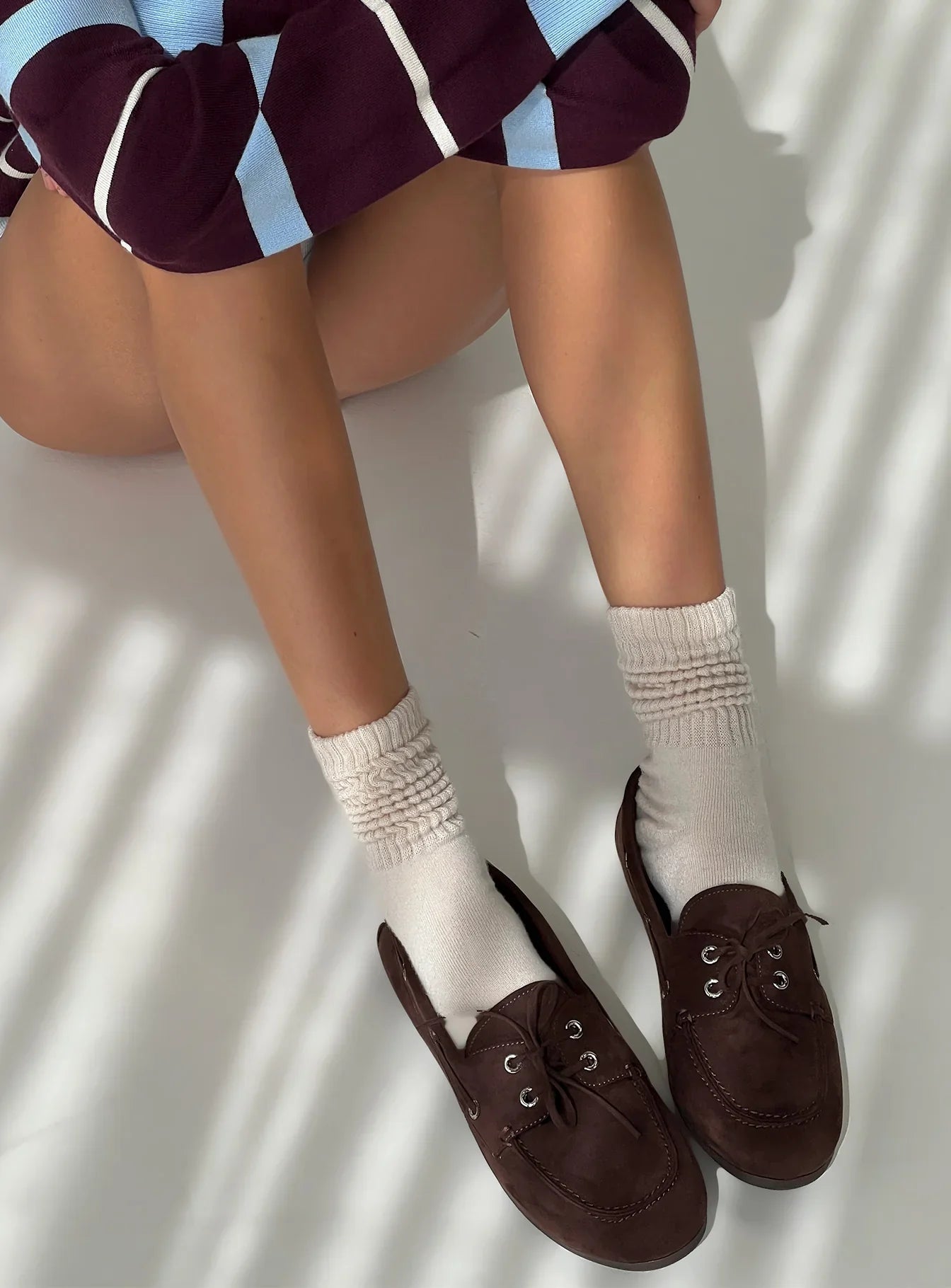 Therapy Sailor Boat Shoes Brown