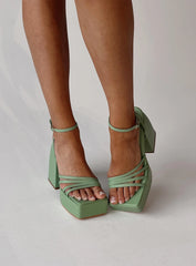 La Belle Heels Green