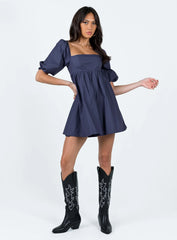 Vana Mini Dress Navy