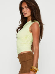 Beller Top Lime Stripe