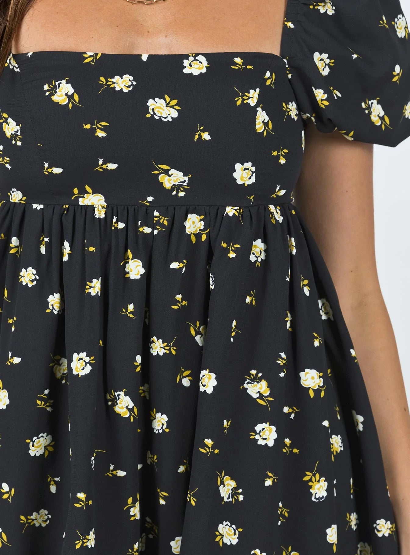 Lorna Romper Black Floral