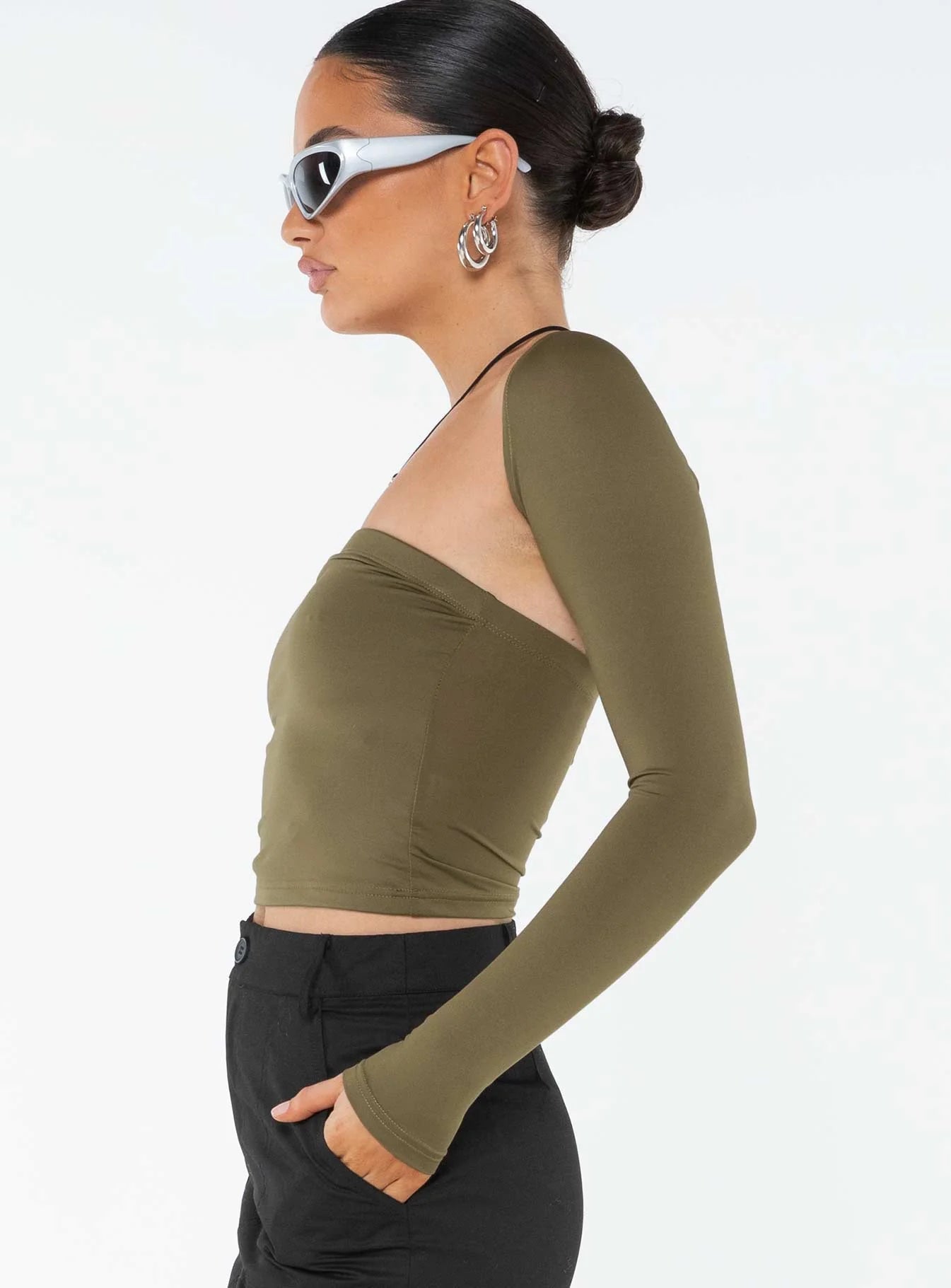 Deandra Top Olive