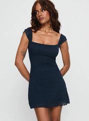 Lanchester Mini Dress Navy