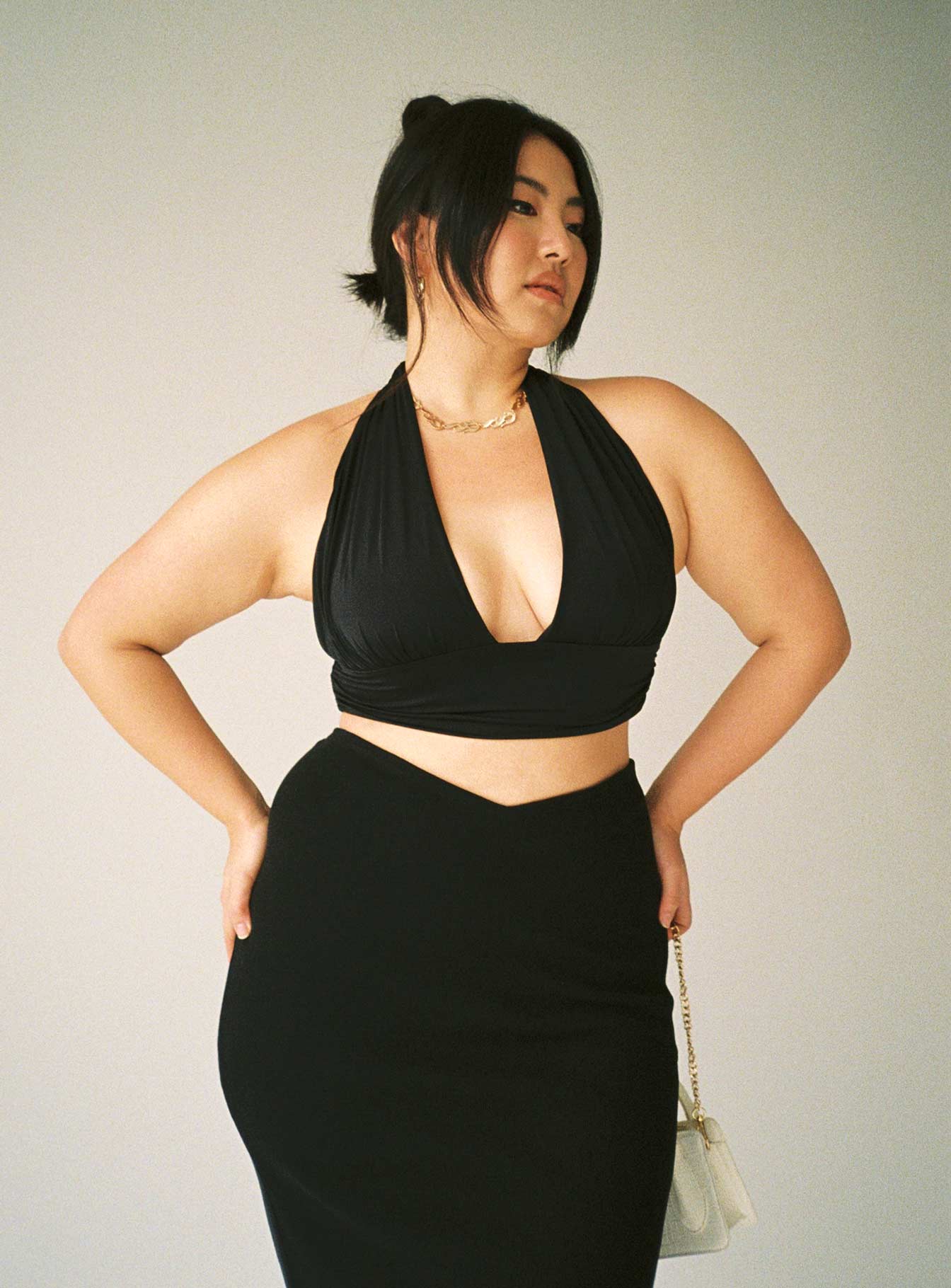 Jordy Top Black Curve Eco