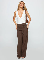 Midnight In Paris Backless Bodysuit White