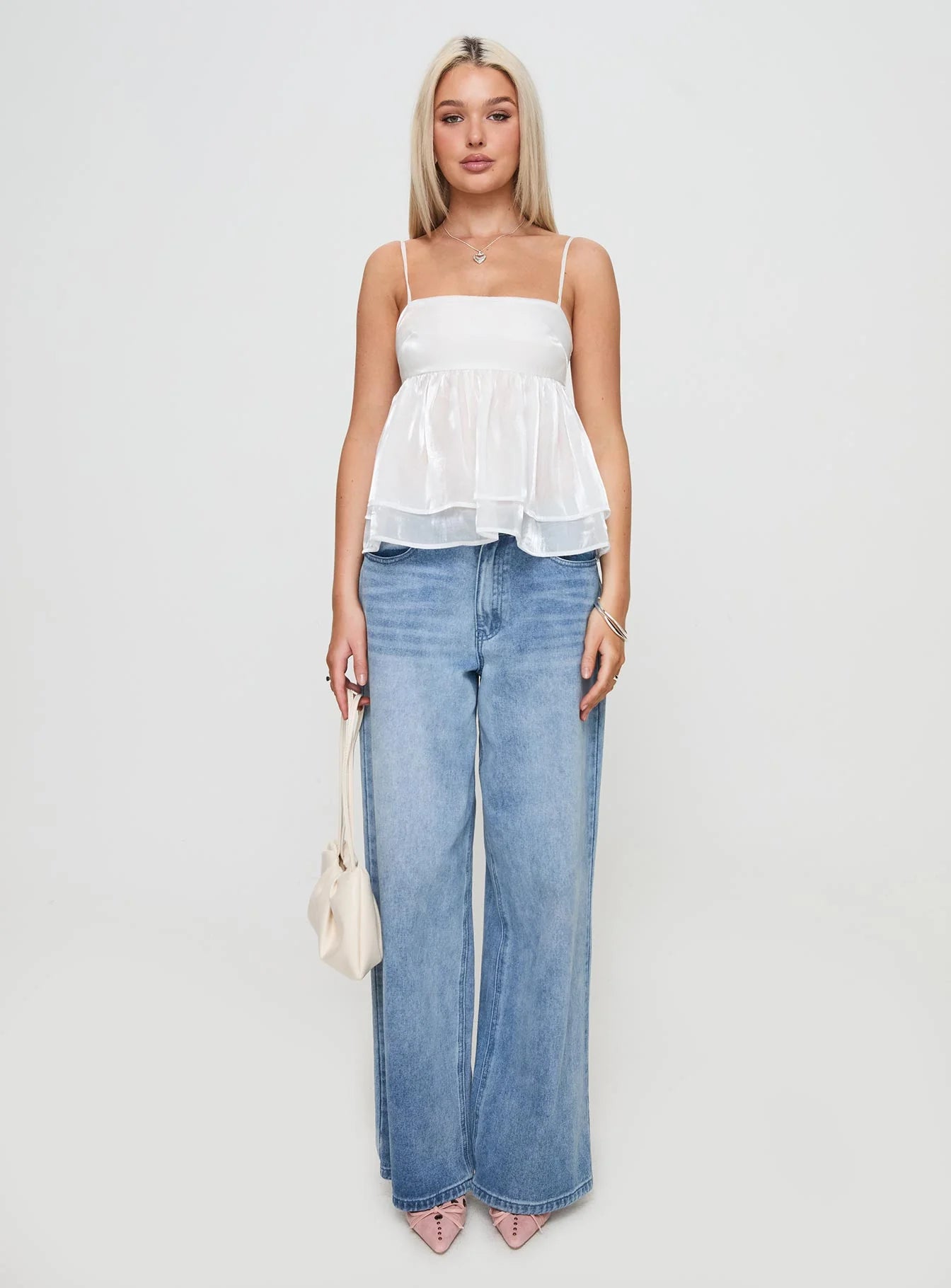 Fireflies Top White