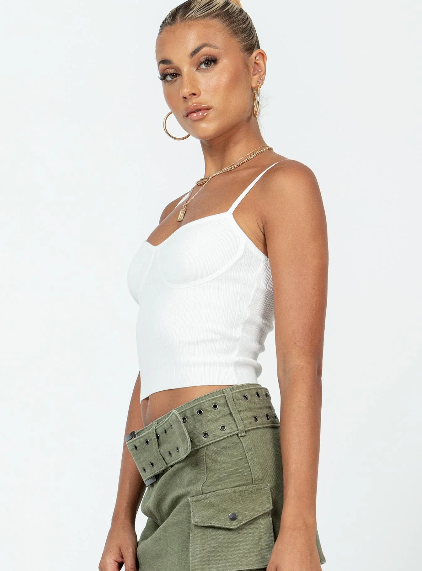 Shaila Top White