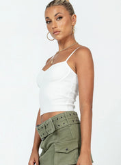 Shaila Top White