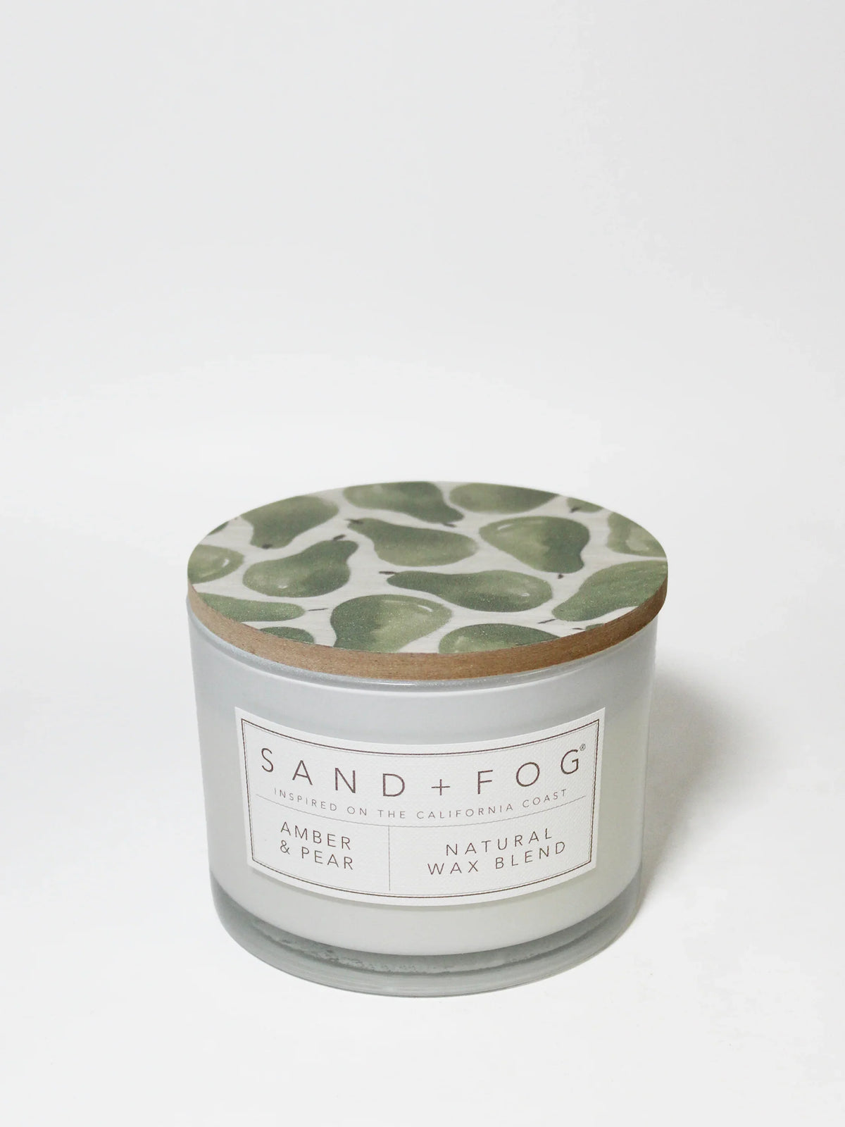 Amber & Pear 12 oz scented candle