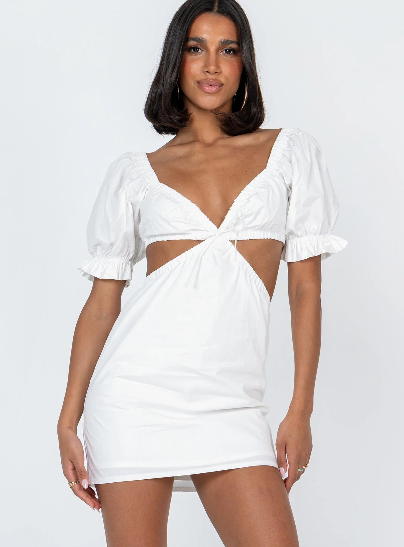 Shantel Mini Dress White