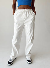 Tumble Pants White