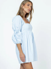 Noha Mini Dress Blue