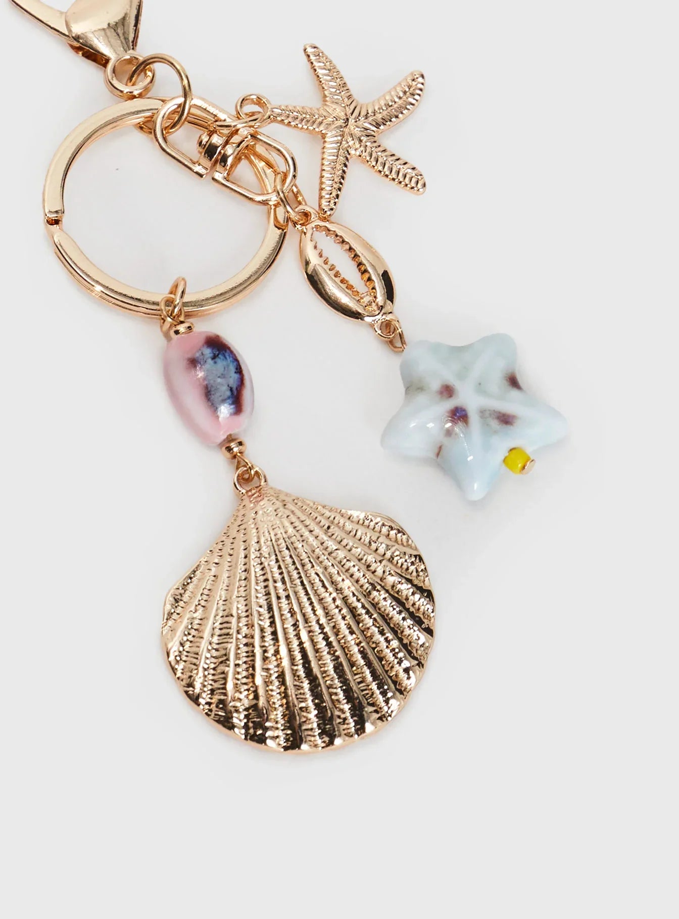 Sealife Keyring Gold